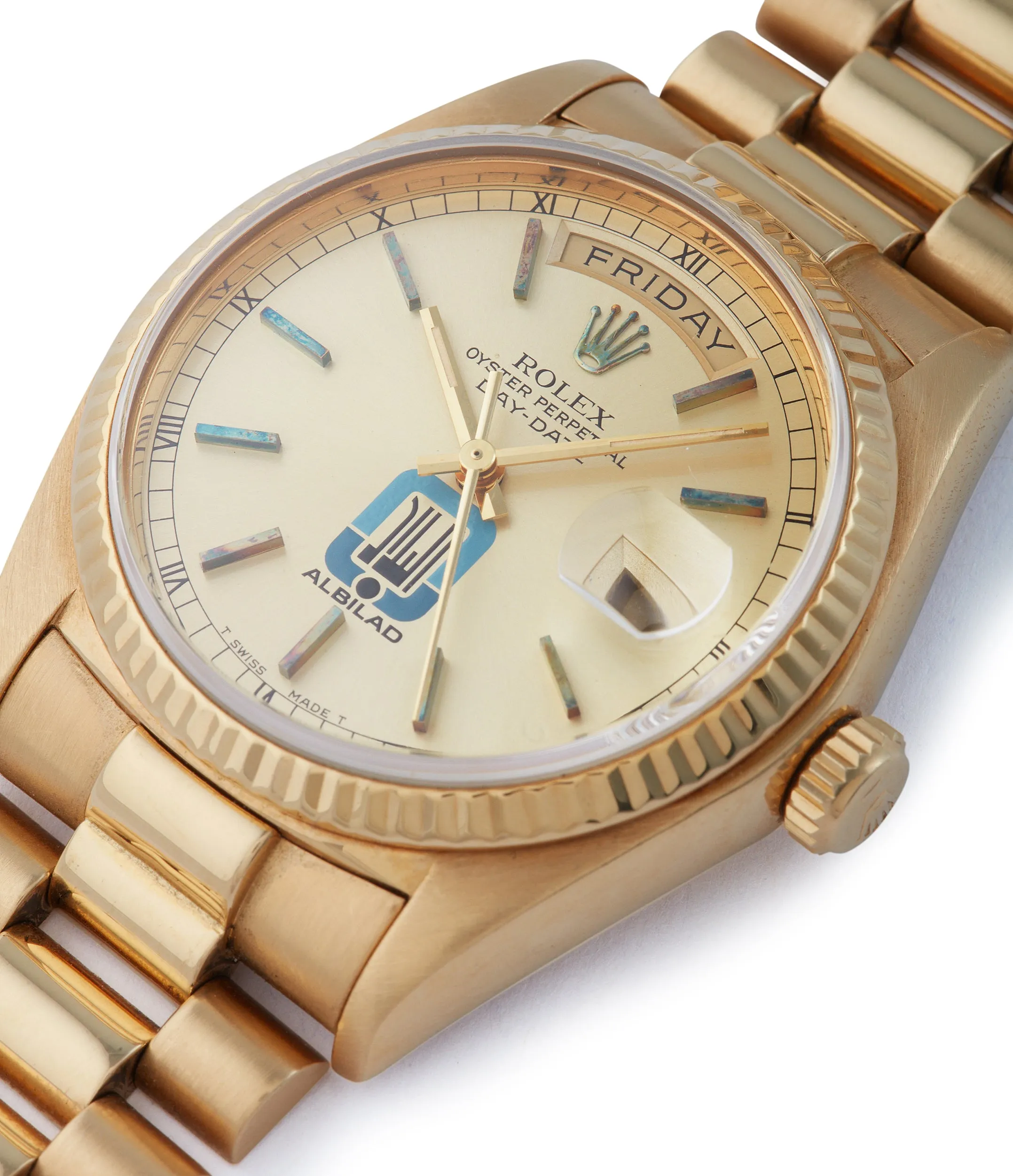 Rolex Day-Date 18038 | “Albilad” | Yellow Gold
