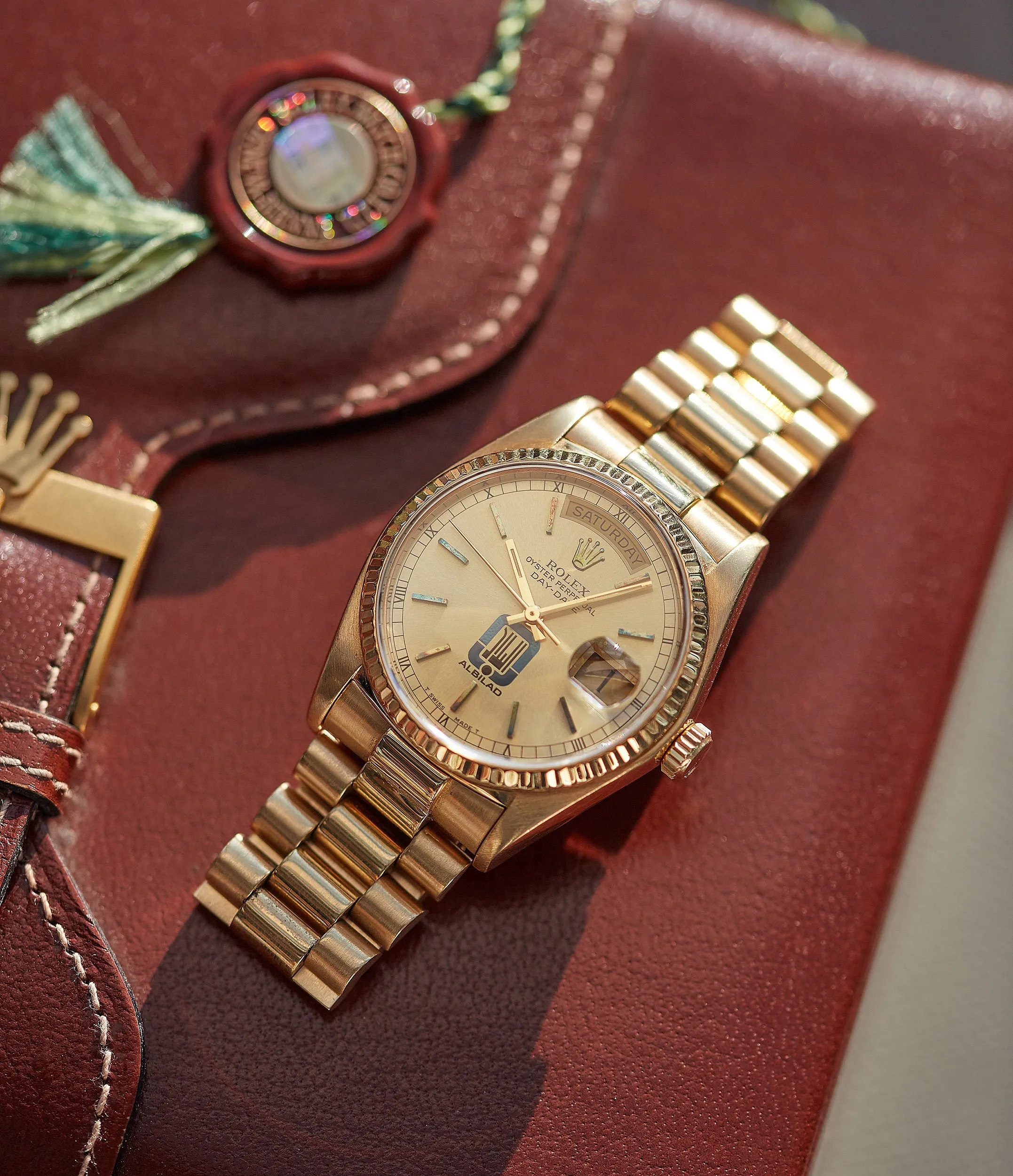 Rolex Day-Date 18038 | “Albilad” | Yellow Gold