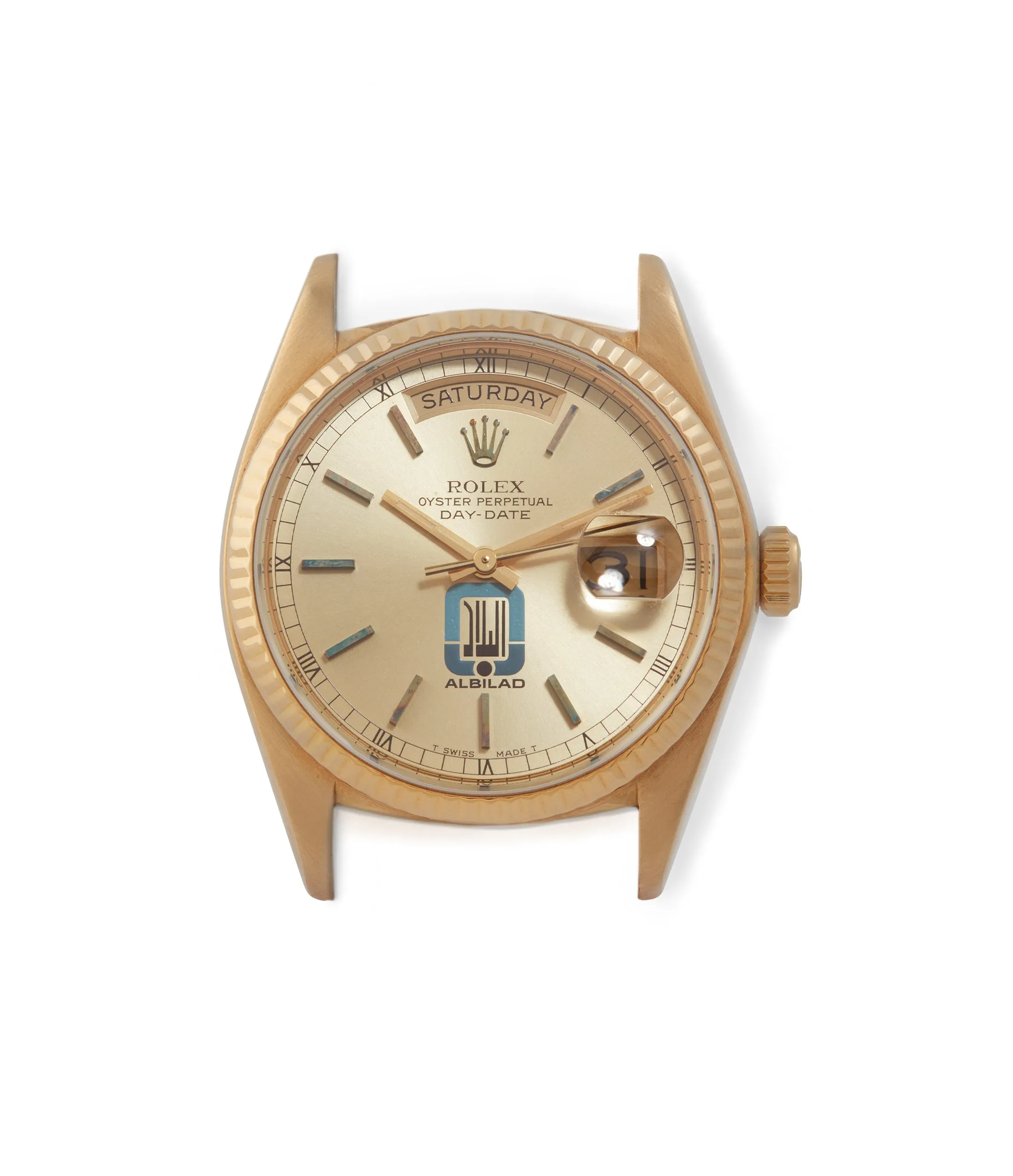 Rolex Day-Date 18038 | “Albilad” | Yellow Gold