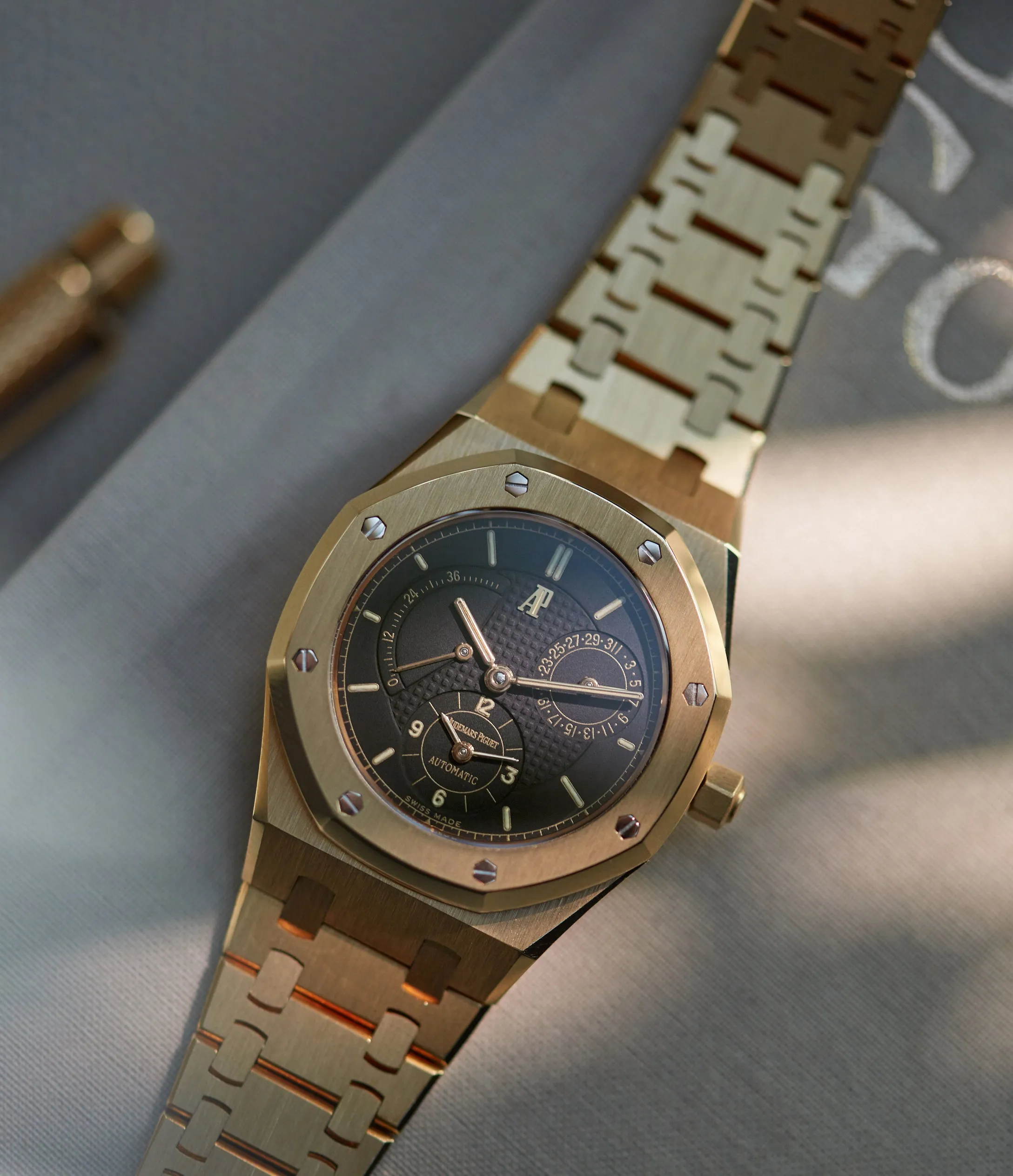 Royal Oak Dual-Time | 25730BA | Yellow Gold
