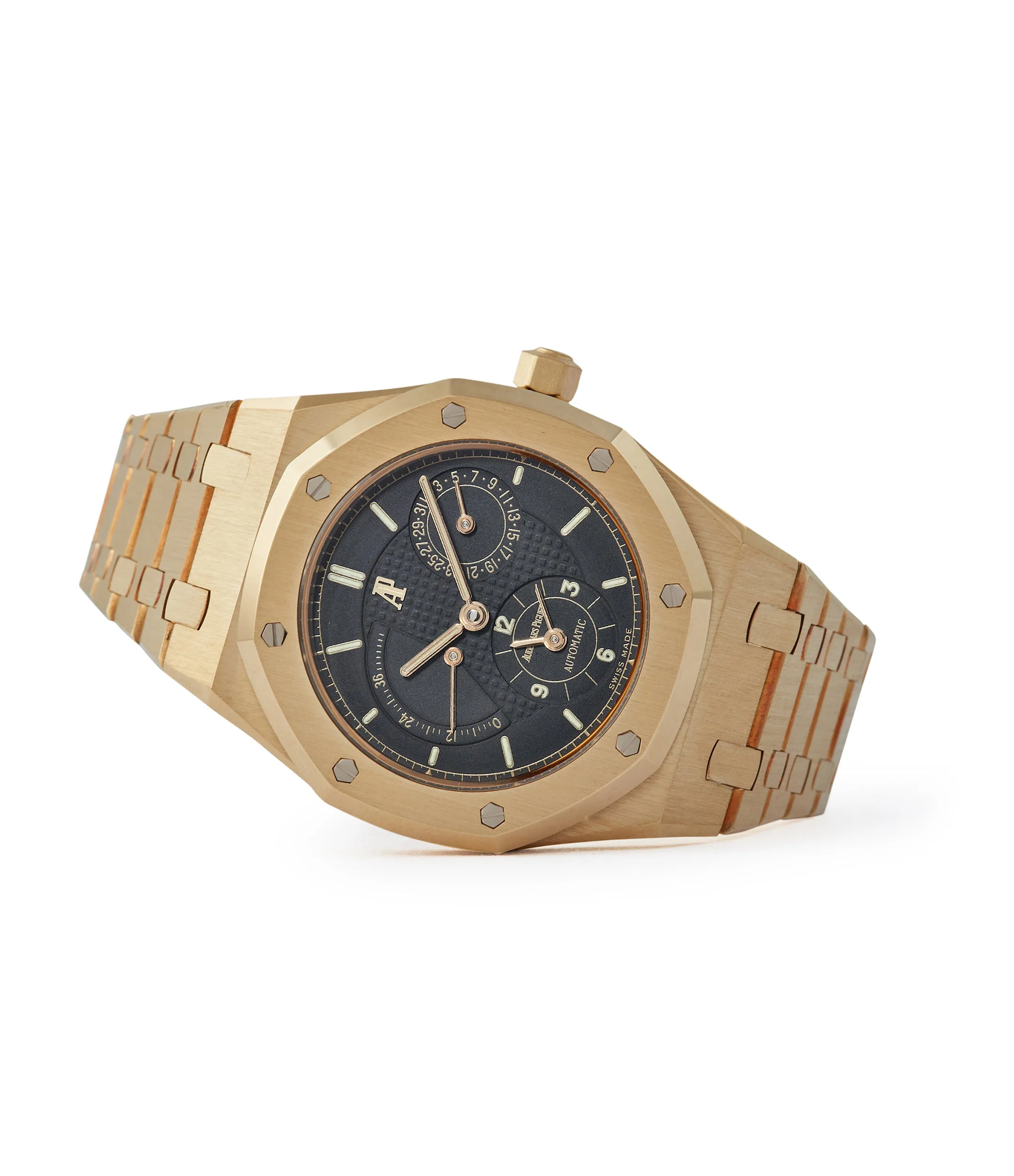 Royal Oak Dual-Time | 25730BA | Yellow Gold