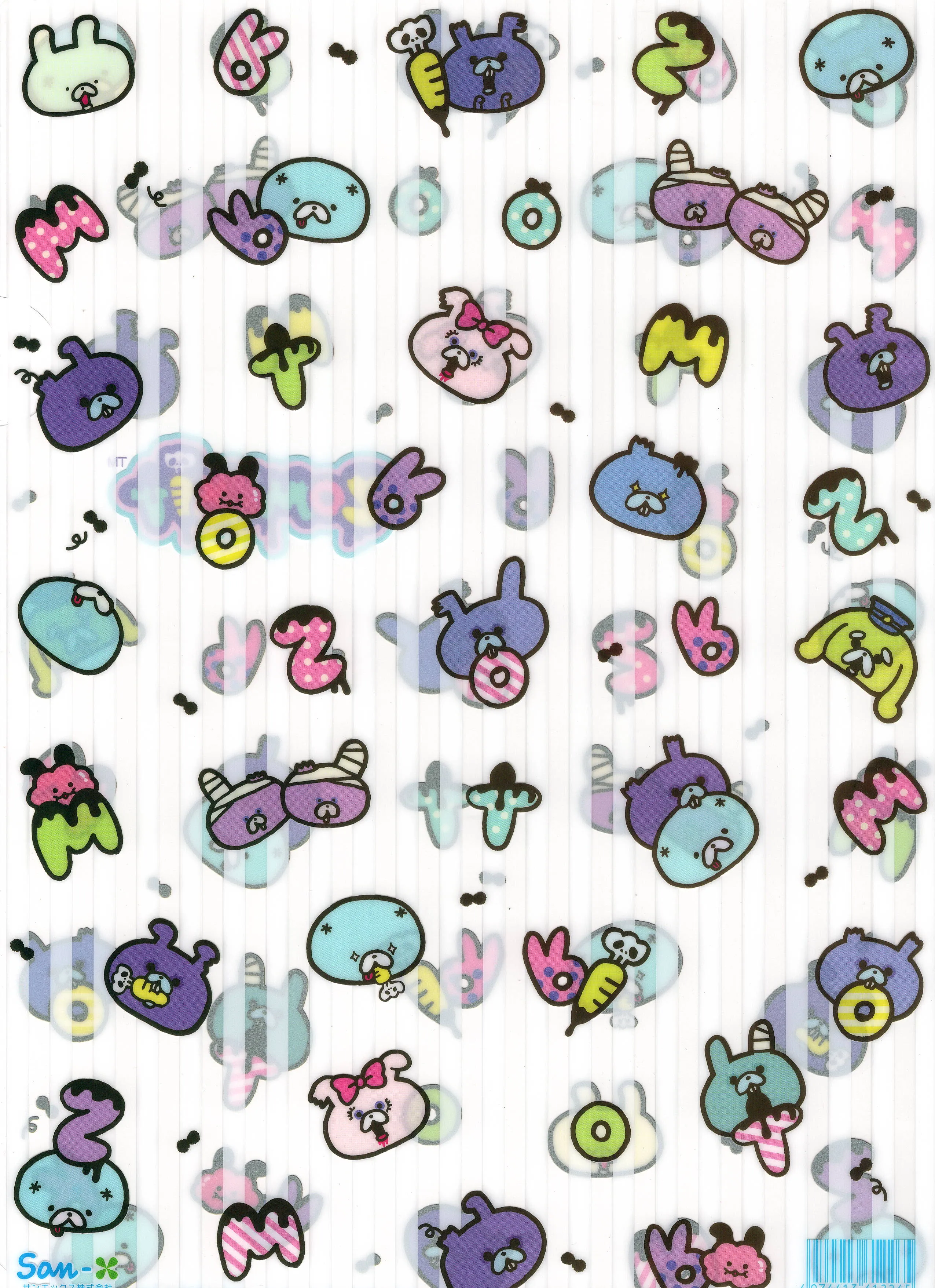 San-x 2013 Zombbit Rare A4 File Folder