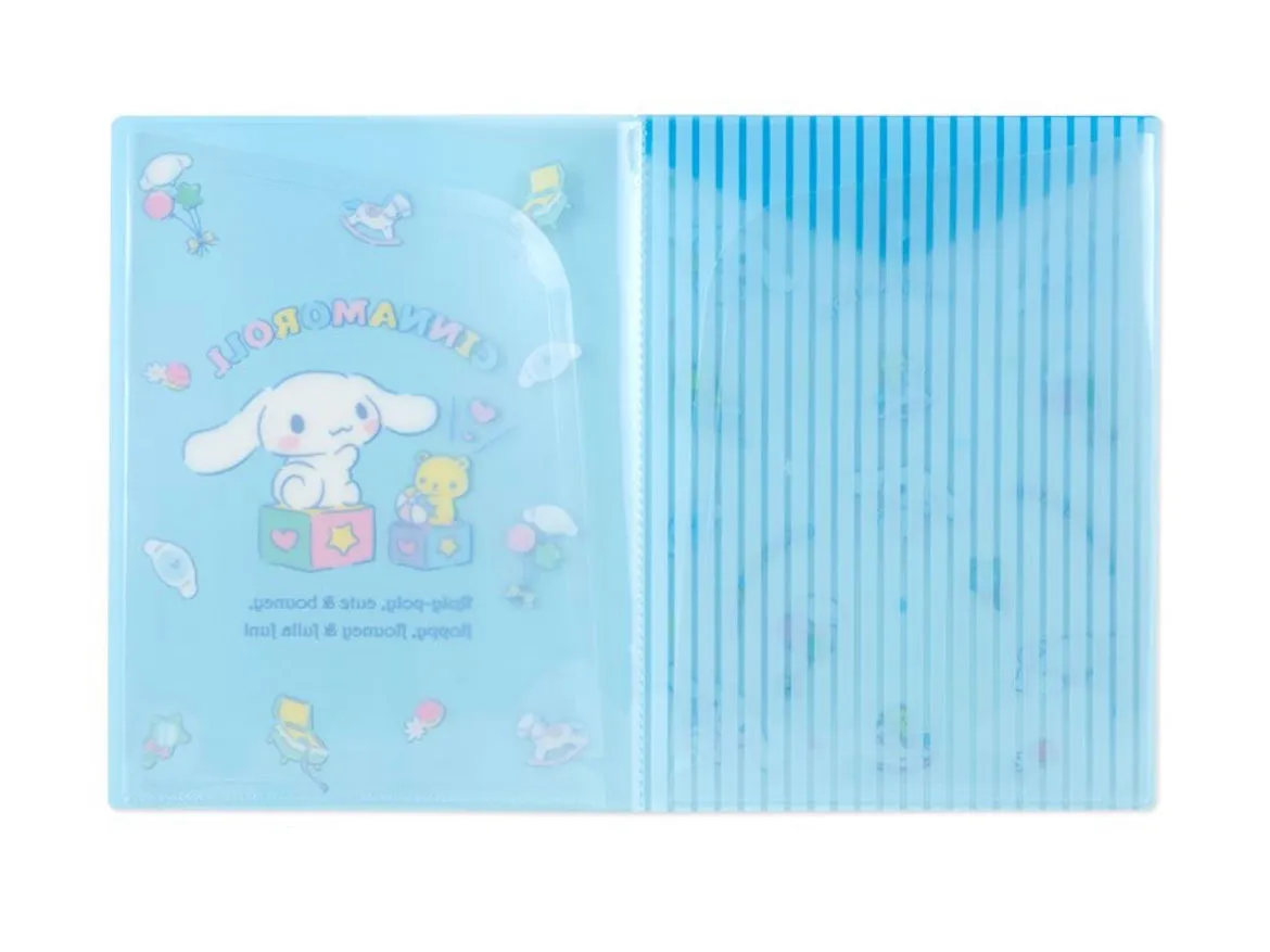 Sanrio Plastic Document Holder w/Flap Pocket (2022)