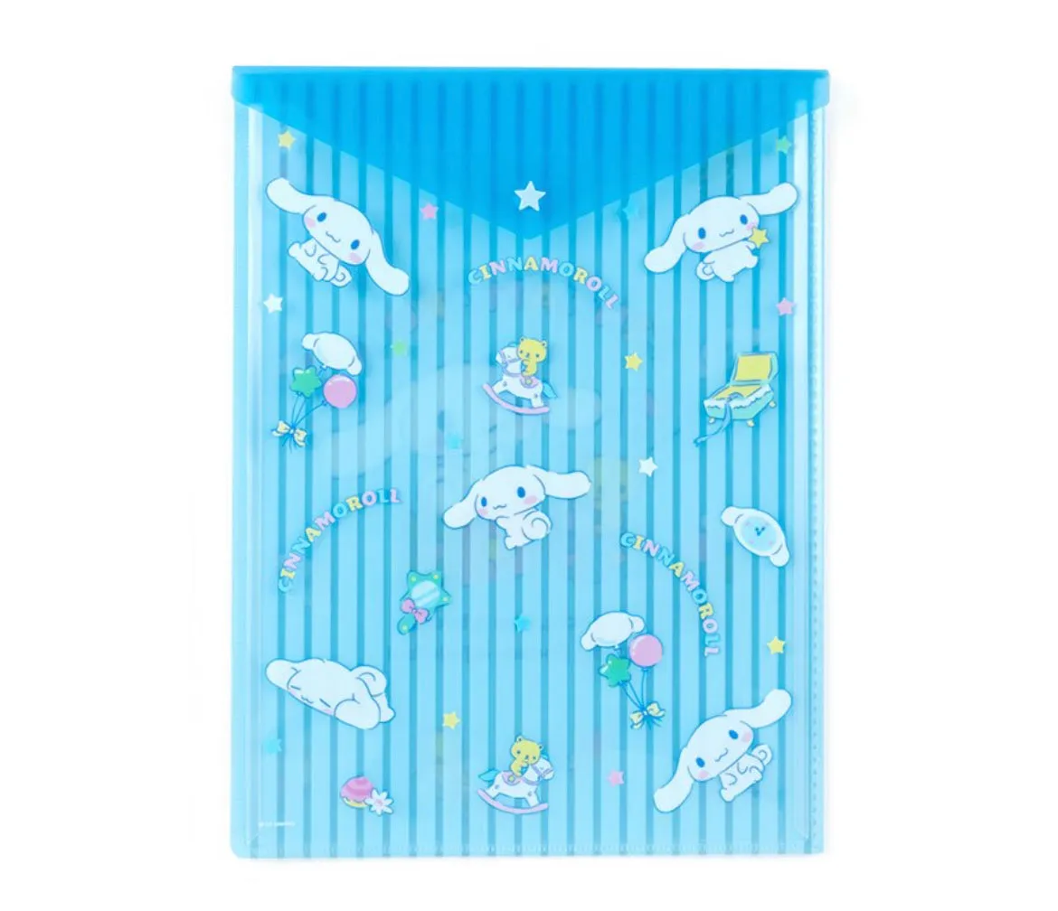 Sanrio Plastic Document Holder w/Flap Pocket (2022)