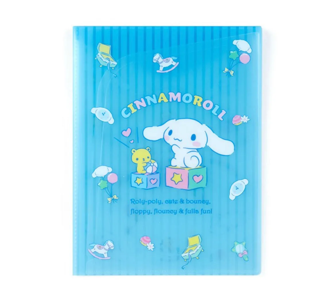 Sanrio Plastic Document Holder w/Flap Pocket (2022)