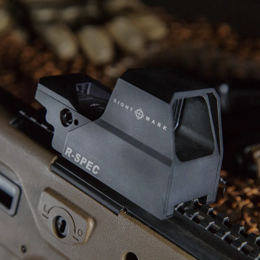 Sightmark Ultra Shot R-Spec Reflex Sight, Red and Green Reticle - Black