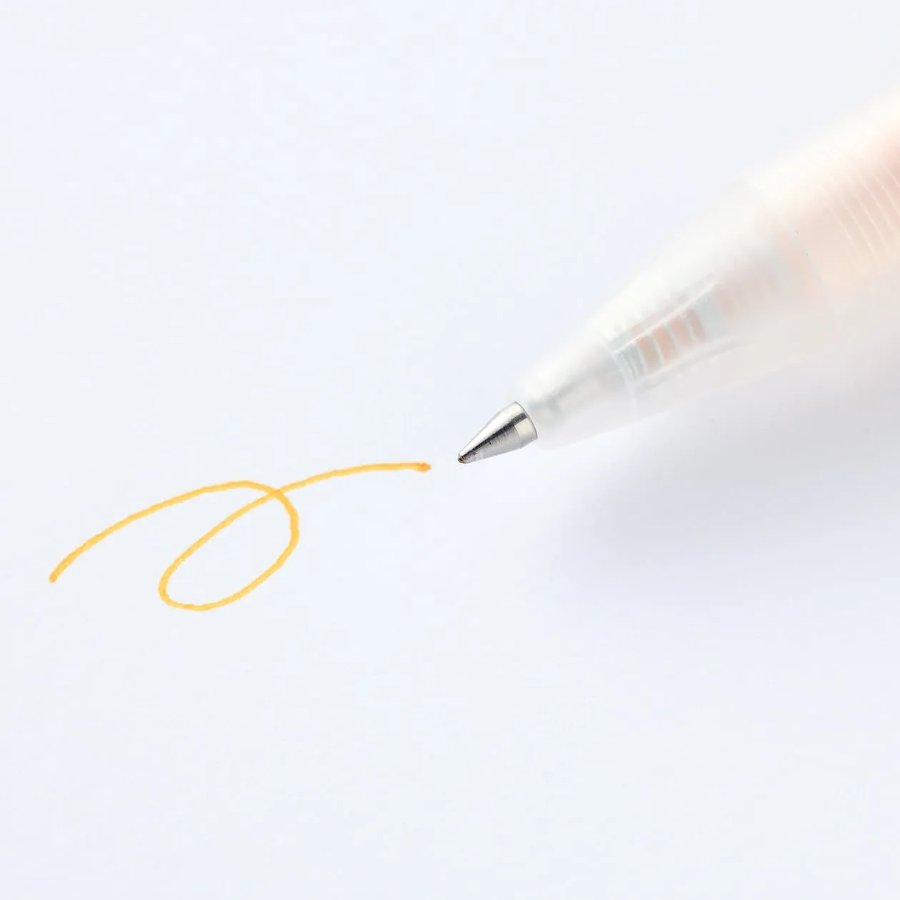 Smooth Gel Ink Ballpoint Pen - Knock Type 0.5mm