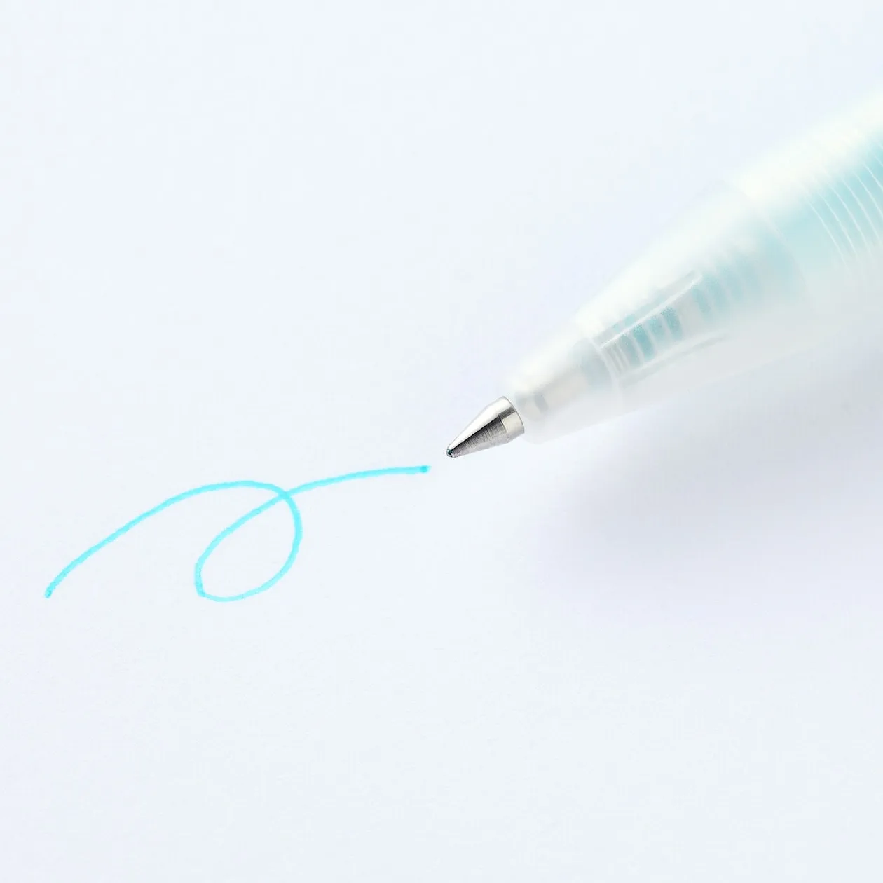 Smooth Gel Ink Ballpoint Pen - Knock Type 0.5mm