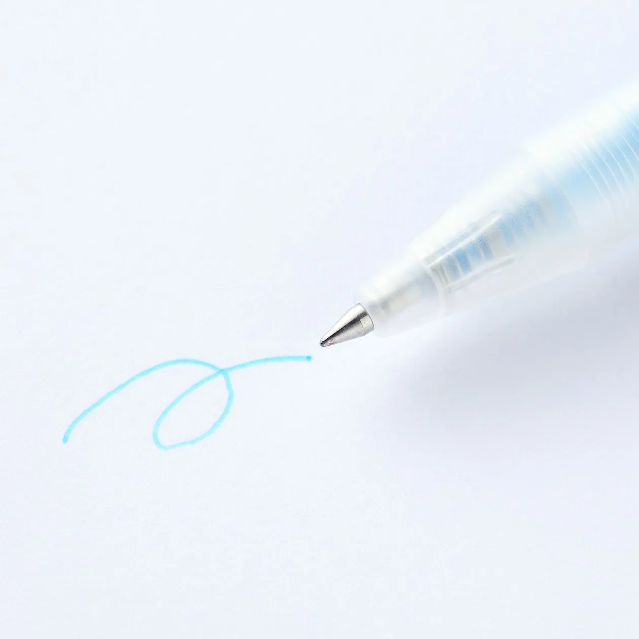 Smooth Gel Ink Ballpoint Pen - Knock Type 0.5mm
