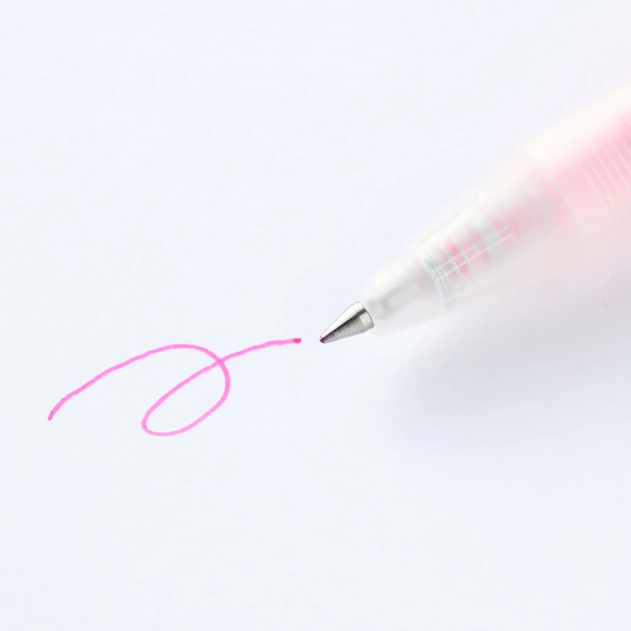 Smooth Gel Ink Ballpoint Pen - Knock Type 0.5mm