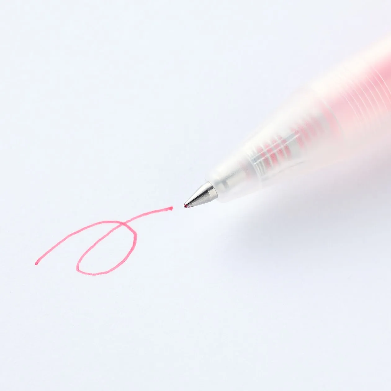 Smooth Gel Ink Ballpoint Pen - Knock Type 0.5mm