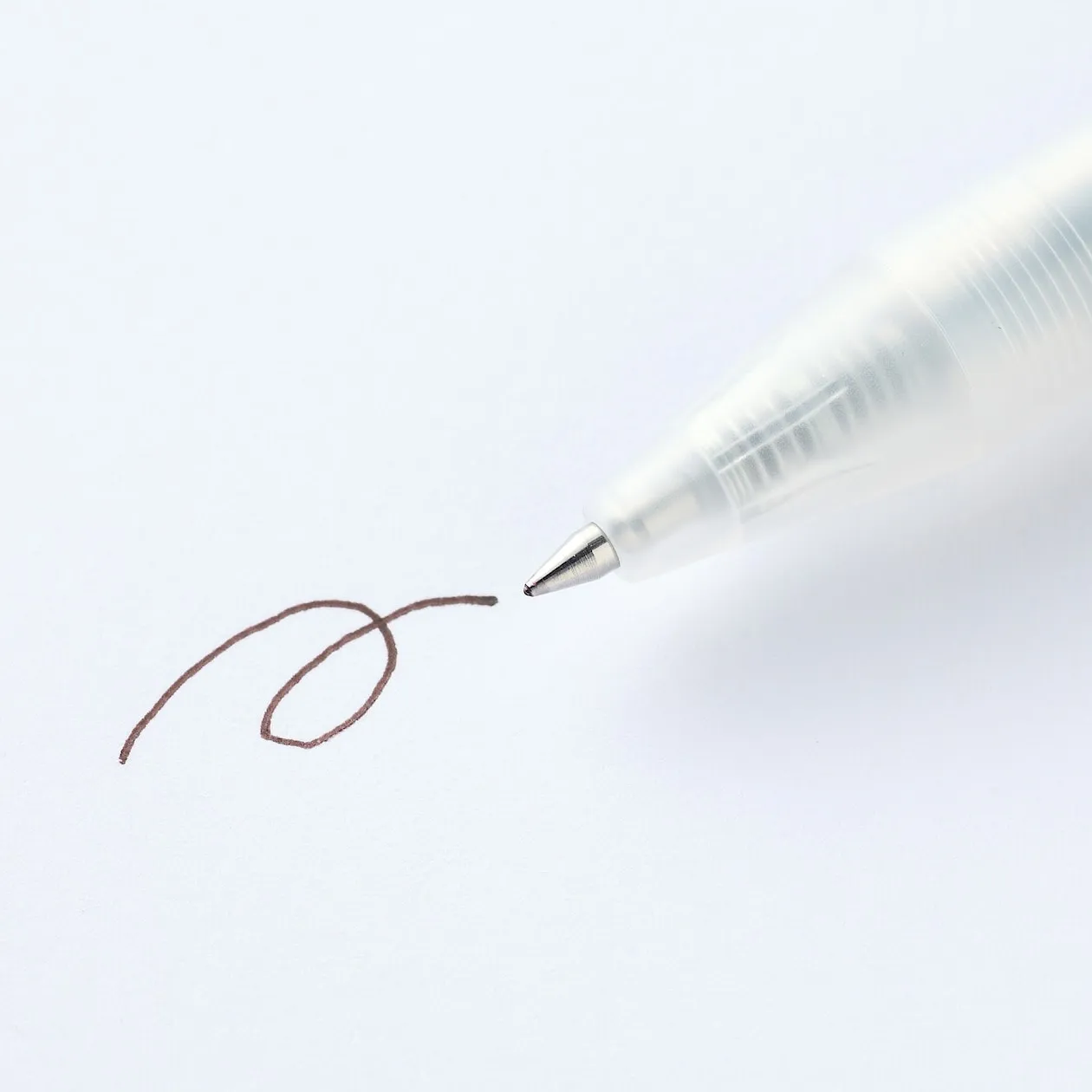 Smooth Gel Ink Ballpoint Pen - Knock Type 0.5mm