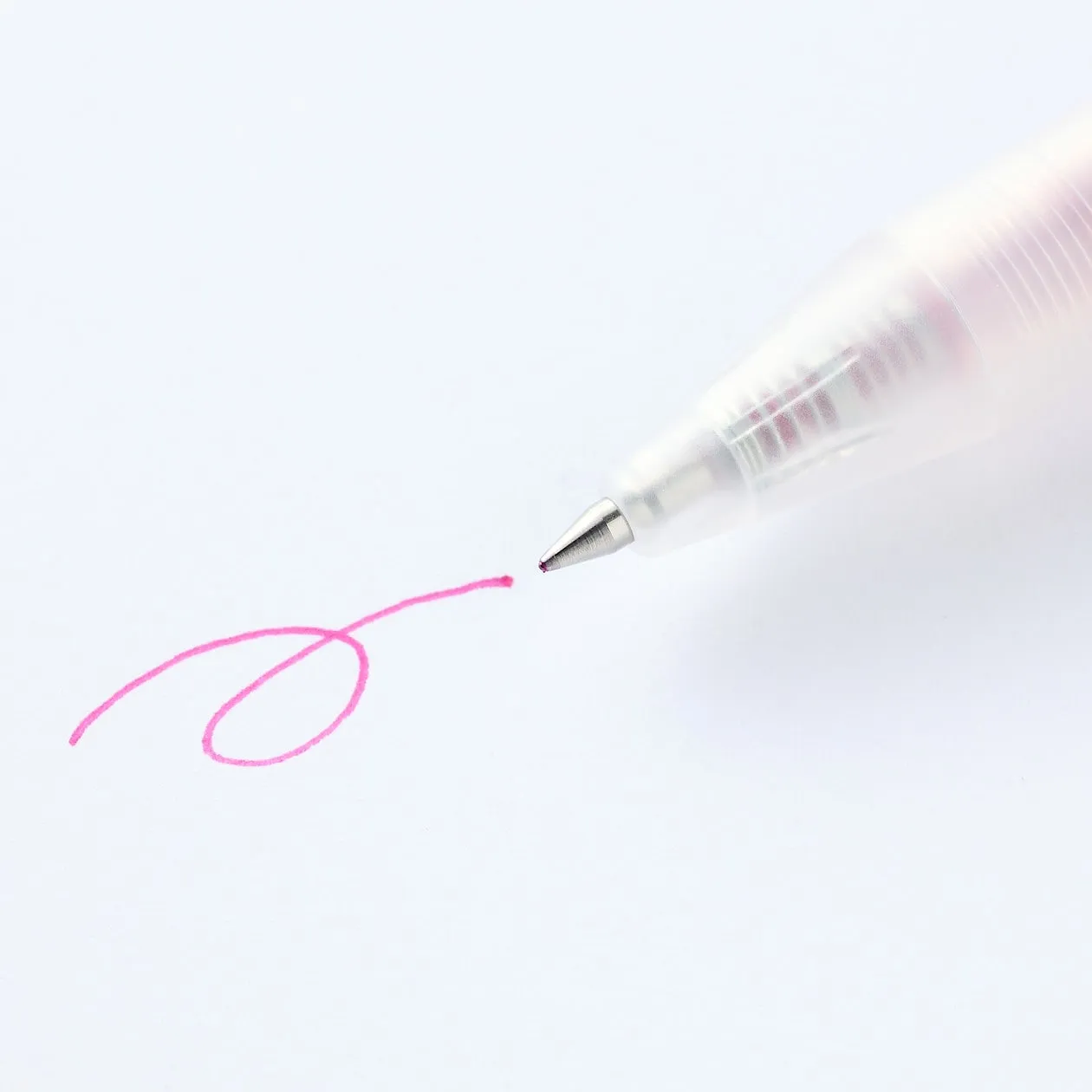 Smooth Gel Ink Ballpoint Pen - Knock Type 0.5mm