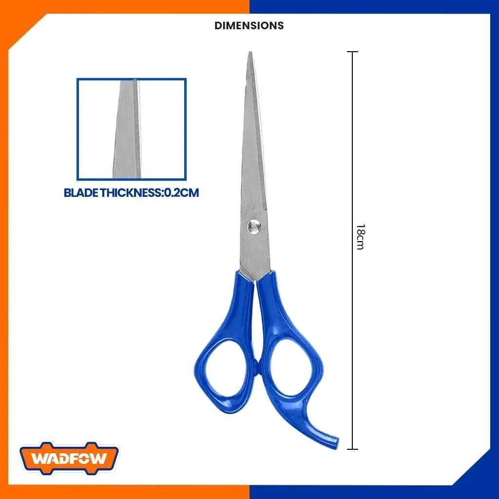 Stainless Steel Barber Scissors 180mm x 2.0mm WSX3607