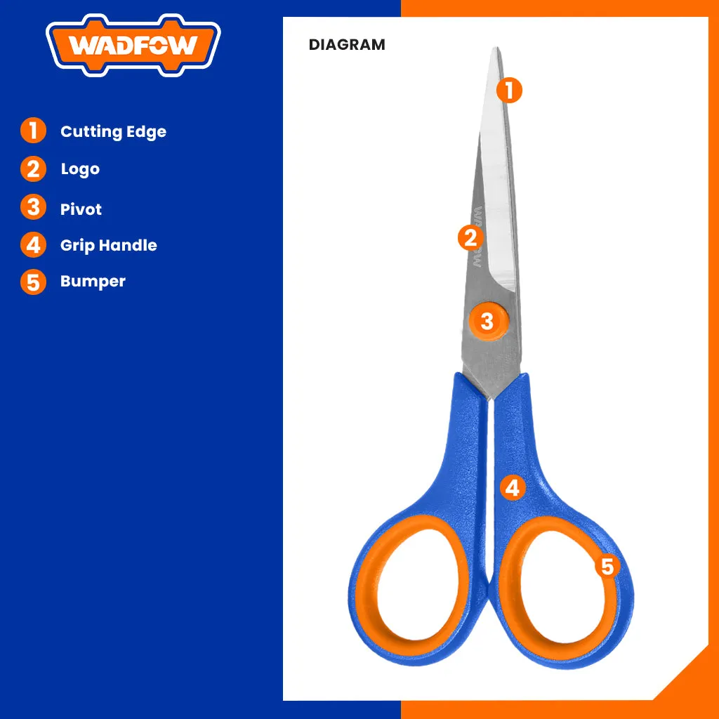 Stainless Steel Scissors 160mm/6.5inch WSX2607
