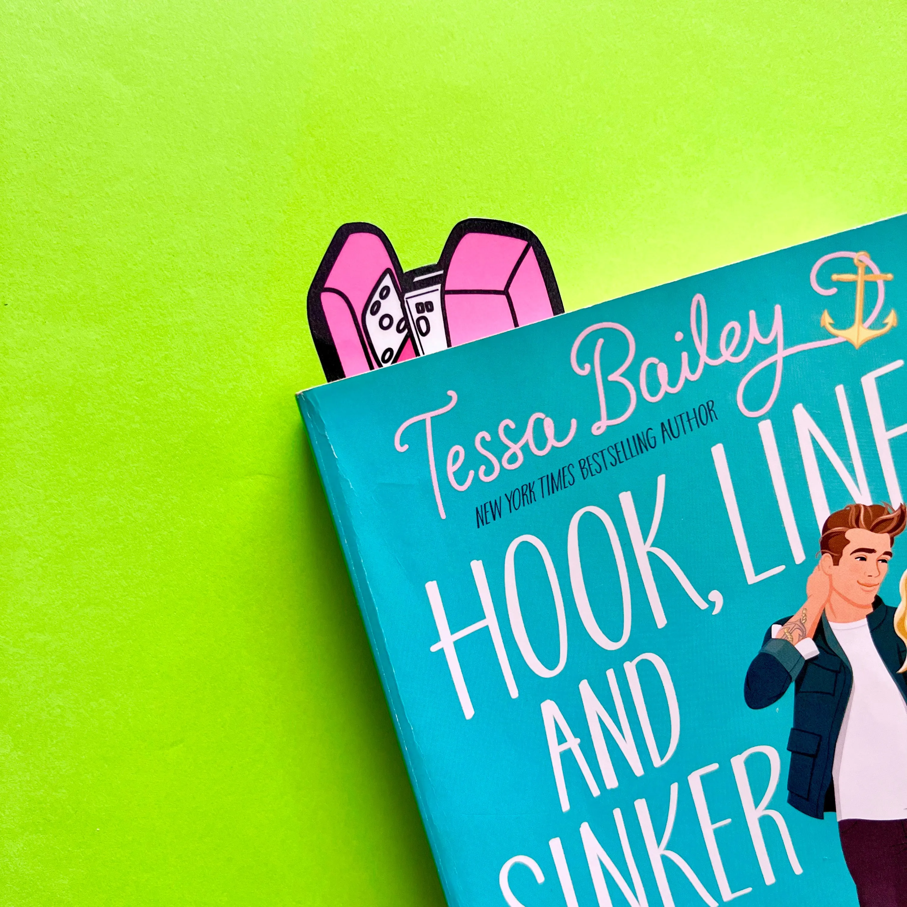 Stapler Die Cut Bookmark