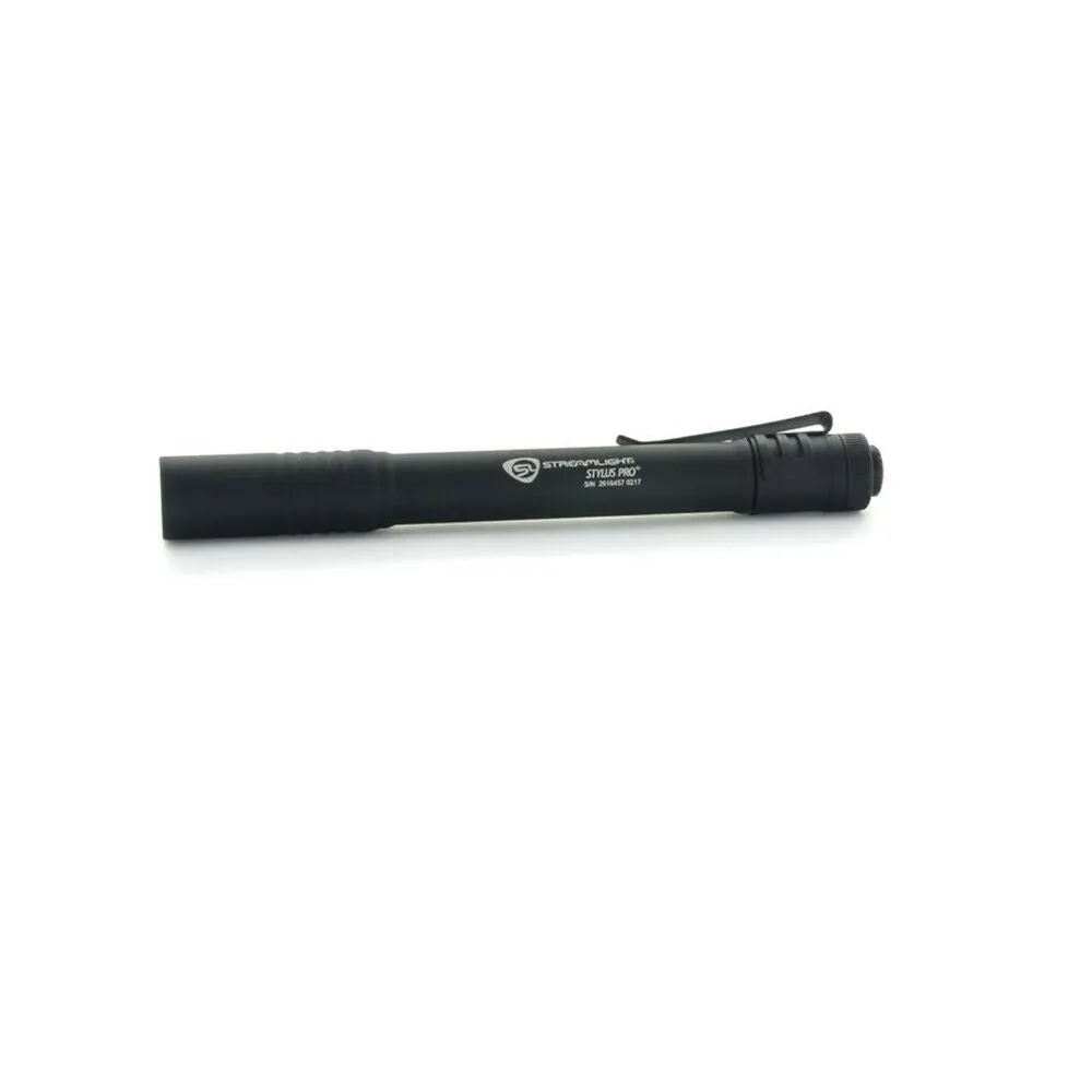 Streamlight Stylus Pro Super Bright LED Penlight, Black