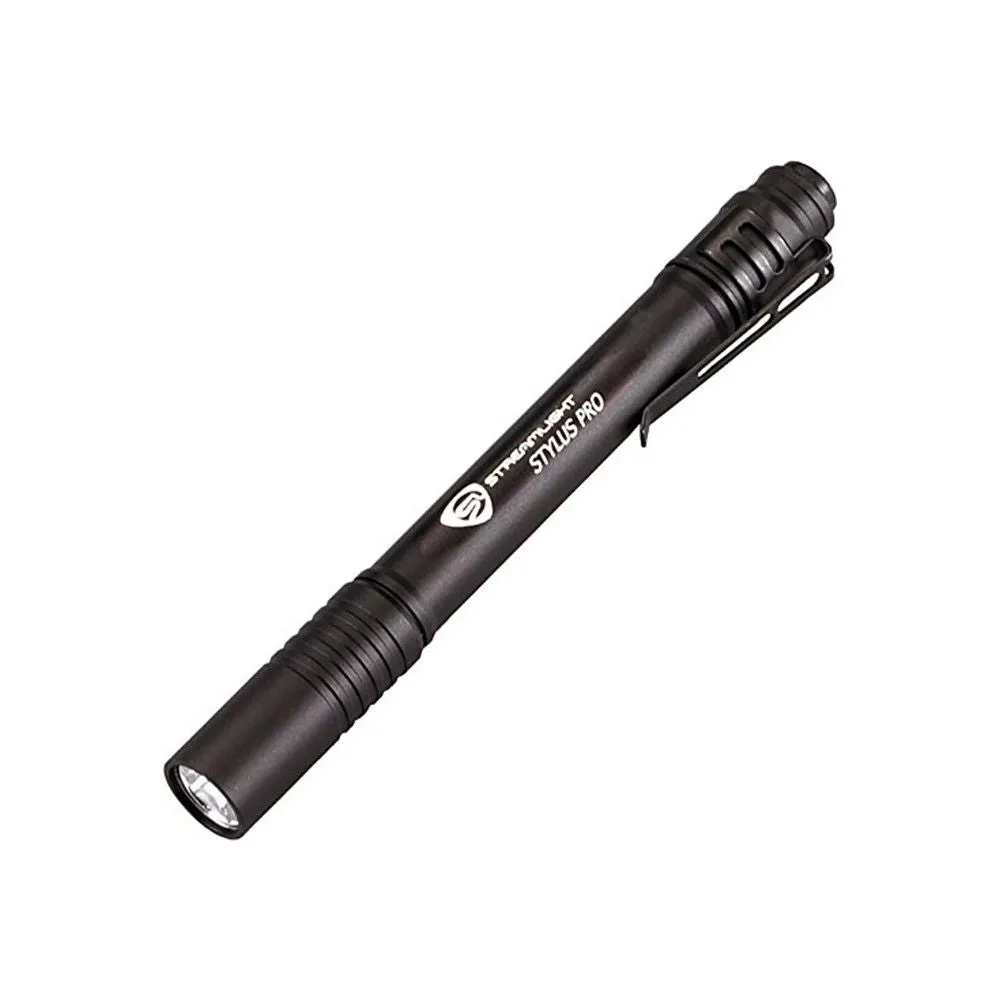 Streamlight Stylus Pro Super Bright LED Penlight, Black