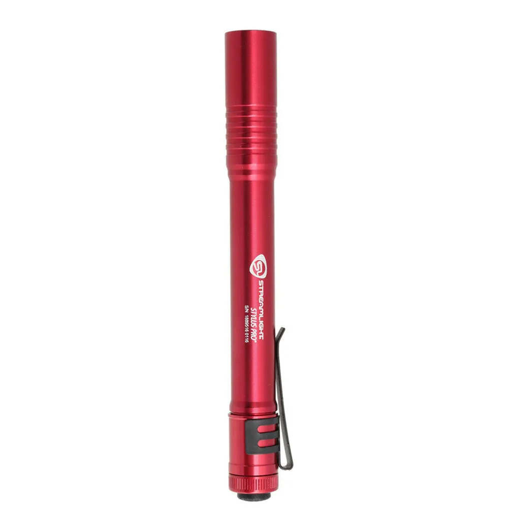 Streamlight Stylus Pro Super Bright LED Penlight, Red