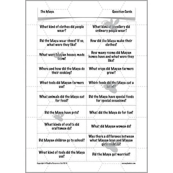 The Maya Topic