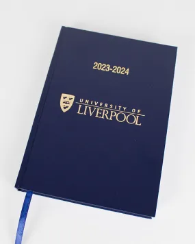 University of Liverpool  Crested A5 Diary