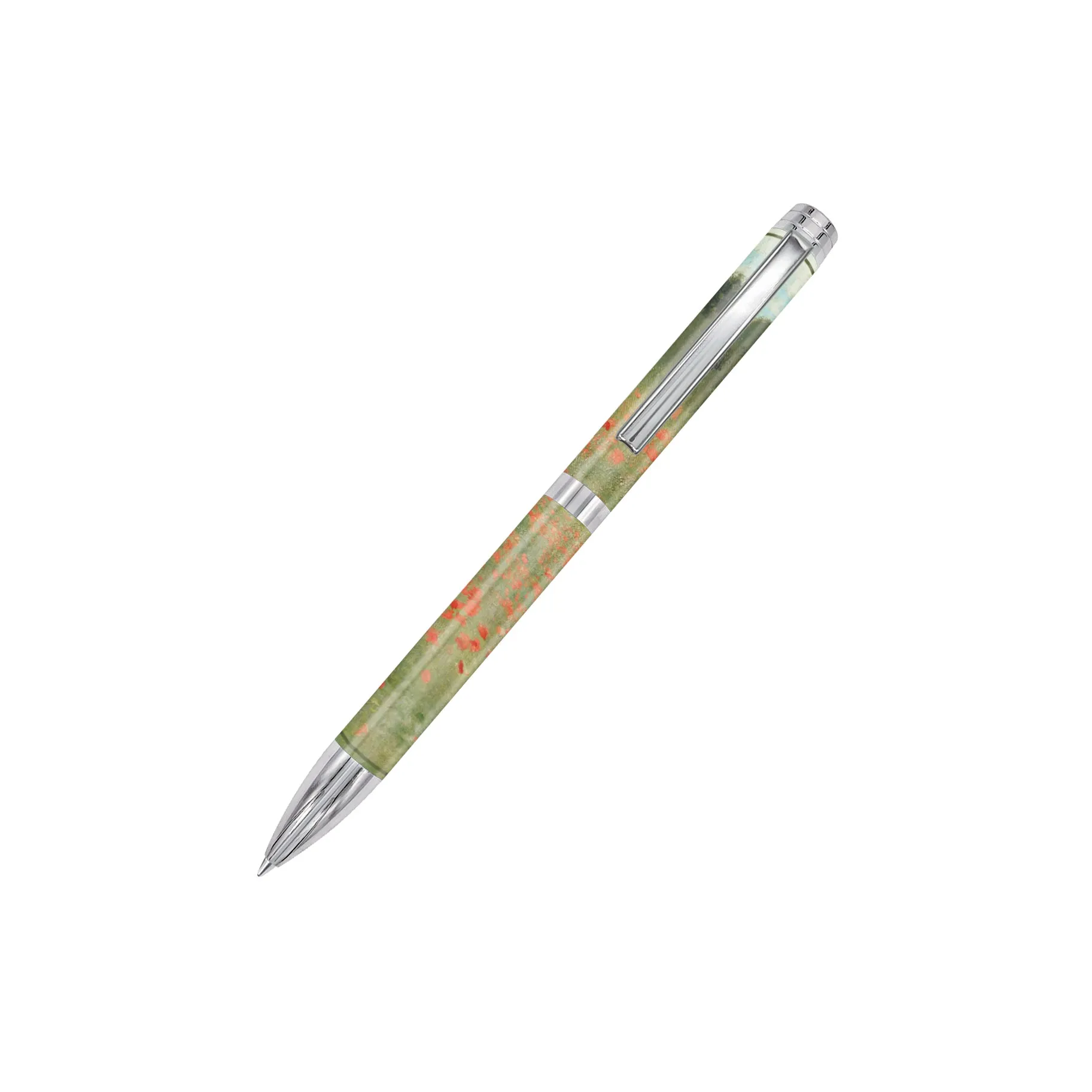 Writing Pen - Monet Poppy Field - Gift Boxed