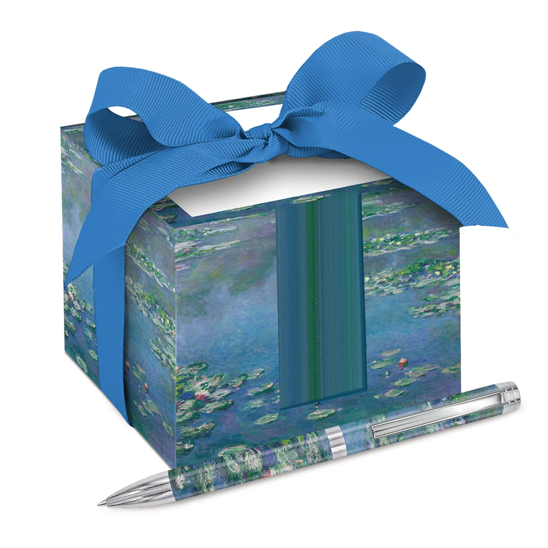 Writing Pen - Monet Water Lilies - Gift Boxed